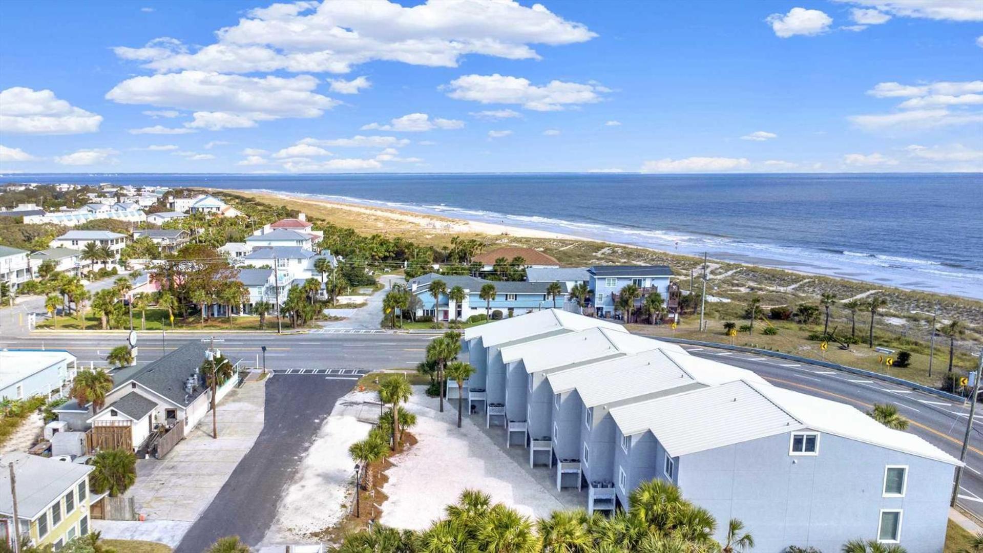 Beach Point Villas Unit E Tybee Island Kültér fotó